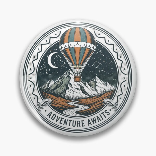 Item preview, Adventure Awaits – Vintage Hot Air Balloon Explorer T-Shirt designed and sold by JLou's Designs.