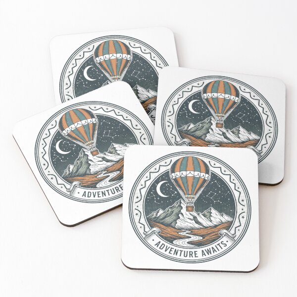 Item preview, Adventure Awaits – Vintage Hot Air Balloon Explorer T-Shirt designed and sold by JLou's Designs.