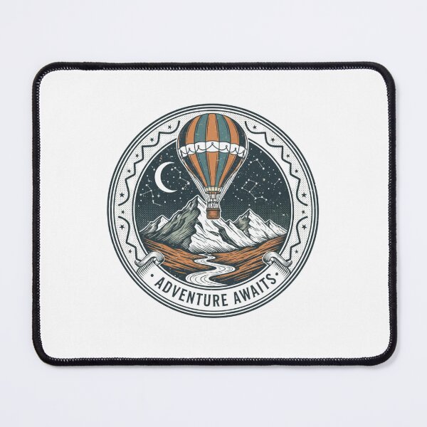 Item preview, Adventure Awaits – Vintage Hot Air Balloon Explorer T-Shirt designed and sold by JLou's Designs.