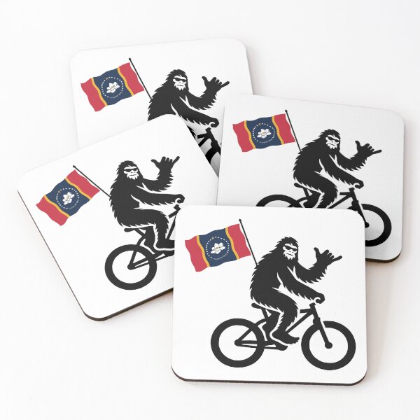 Item preview, Bigfoot Cycling Mississippi Flag designed and sold by Esskay Designs.