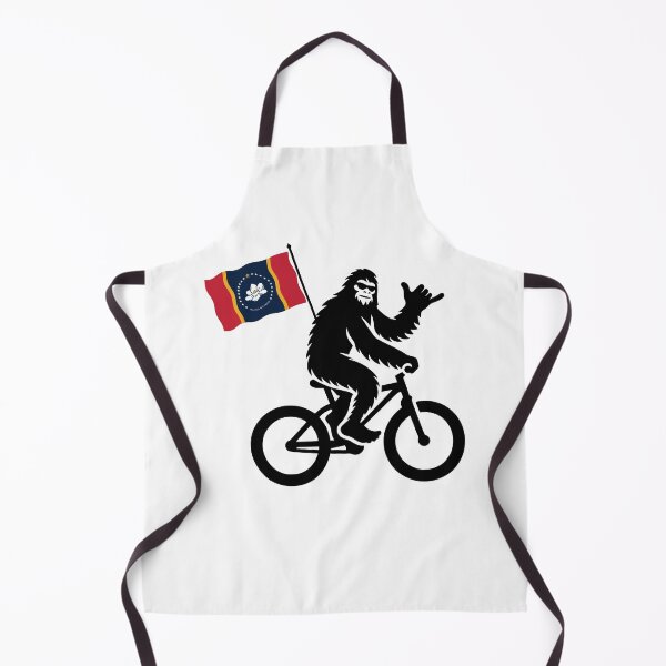 Item preview, Bigfoot Cycling Mississippi Flag designed and sold by Esskay Designs.