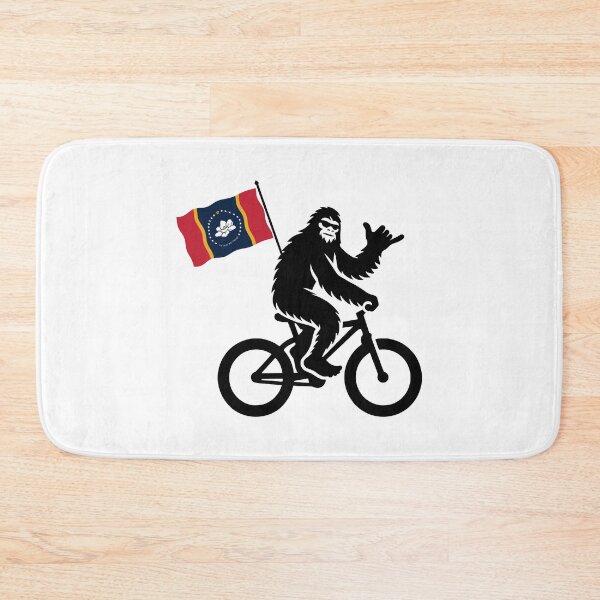Item preview, Bigfoot Cycling Mississippi Flag designed and sold by Esskay Designs.