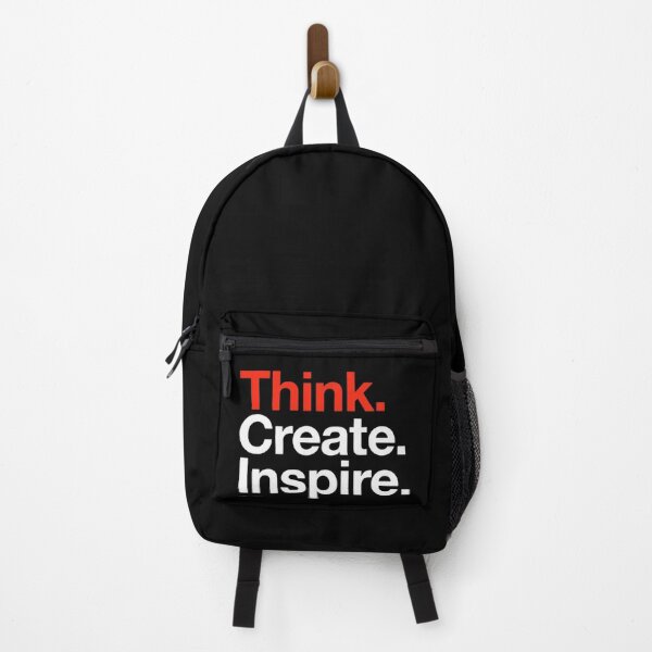 Item preview, Think Create Inspire Motivational Typography Design designed and sold by Artbyhannan.