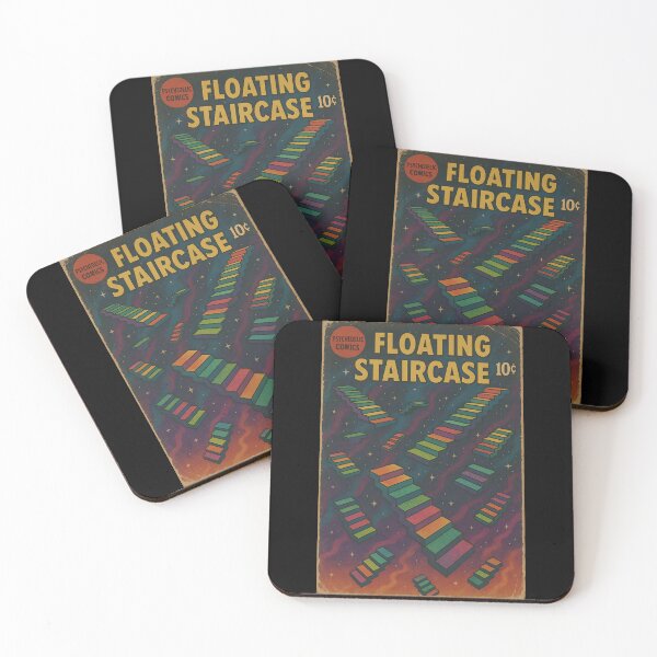 Item preview, Surreal Psychedelic: Floating Staircase designed and sold by bapupa.