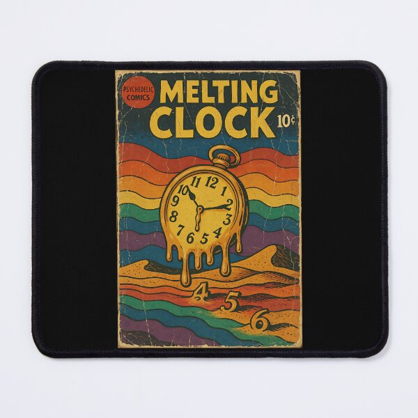Item preview, Surreal Psychedelic: Melting Clock designed and sold by bapupa.