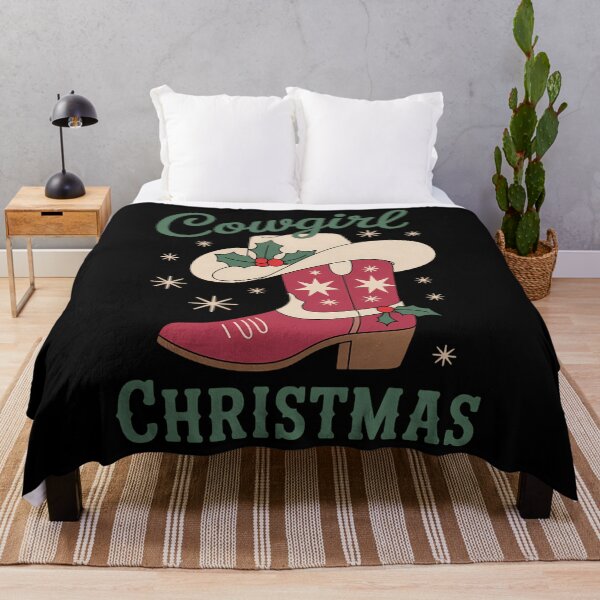 Item preview, Christmas Cowgirl Christmas Xmas designed and sold by LunaCrazeArt.