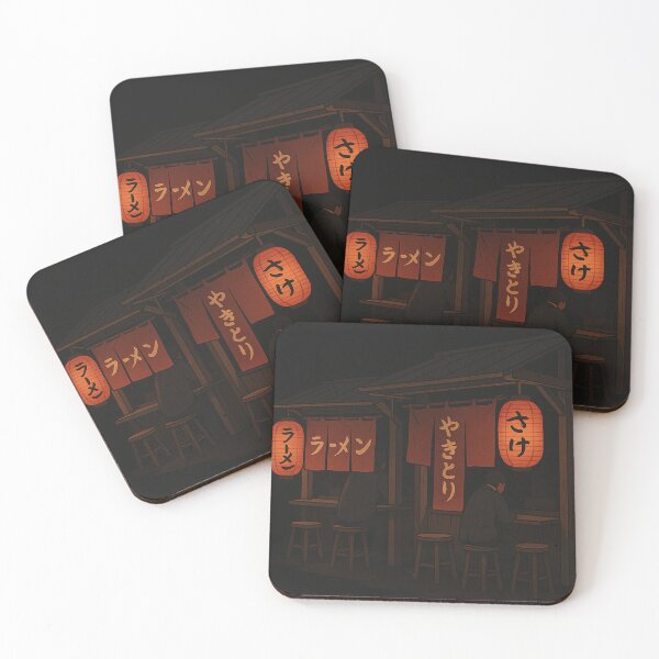 Item preview, Yatai Nights — Lanterns and Steam designed and sold by Lazy-Genius-Co.