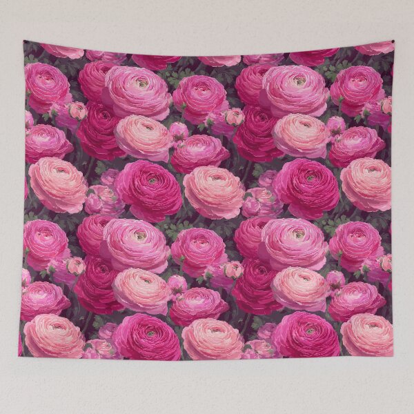Item preview, Colorful Radiant Ranunculus Illustration For Thinking Of You designed and sold by RoyalStarsPatts.