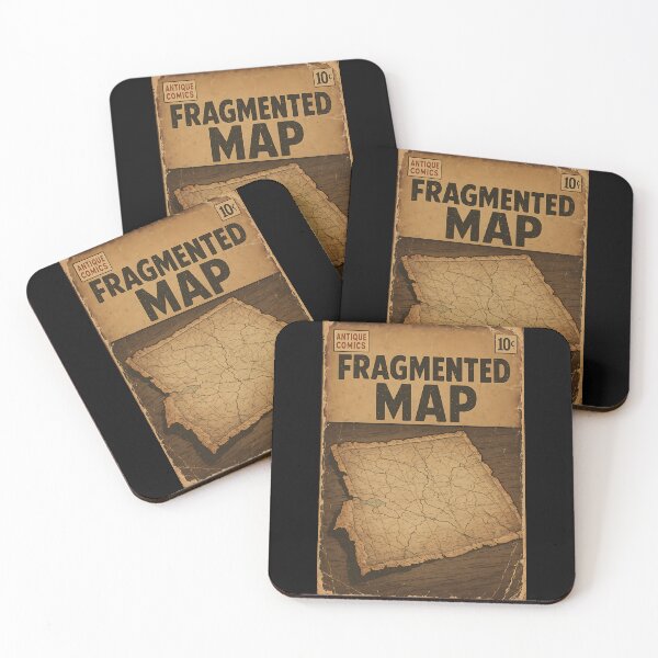 Item preview, Antique Ephemera: Fragmented Map designed and sold by bapupa.