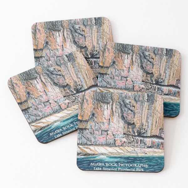 Item preview, Agawa Rock Painting designed and sold by Stephen Emms.