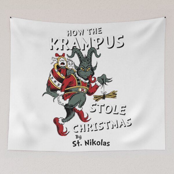 Item preview, Vintage How The Krampus Stole Christmas Creepy Cute  designed and sold by Thomas  J Cruse.