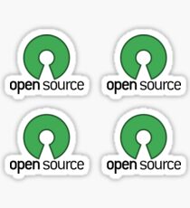 Open Source x4 Sticker