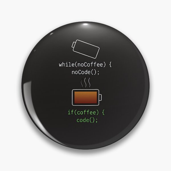 Item preview, Coffee Powered Coding — Funny Programmer Battery T-Shirt designed and sold by Glam-Spot.