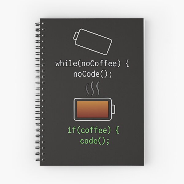 Item preview, Coffee Powered Coding — Funny Programmer Battery T-Shirt designed and sold by Glam-Spot.