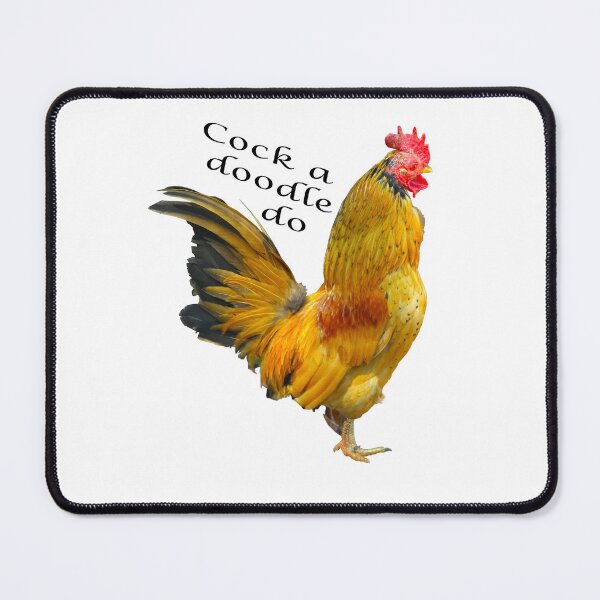 Item preview, Cock-a-Doodle-Doo Rooster – Funny Farmyard Chicken Art designed and sold by Vividality.