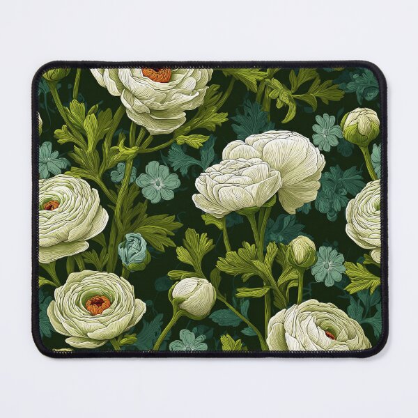 Item preview, Classic Fresh Ranunculus Print For Graduation Gift designed and sold by RoyalStarsPatts.