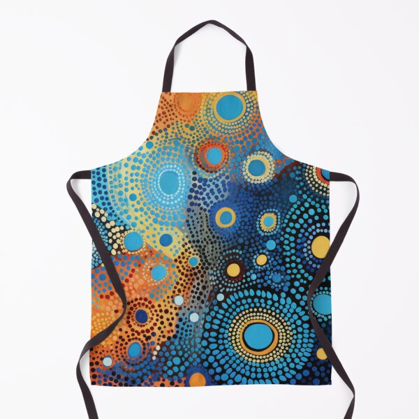 Item preview, Aboriginal Inspired Dot Art - With Water Sources designed and sold by GrinGalore.