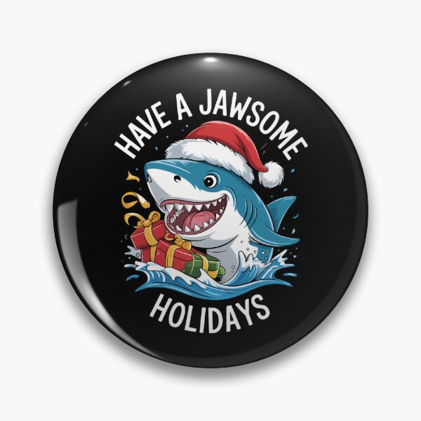 Item preview, Christmas Holidays Christmas Shark designed and sold by LunaCrazeArt.