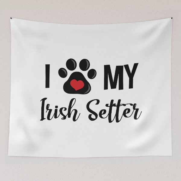 Item preview, I Love My Irish Setter designed and sold by InspiredQuotes.