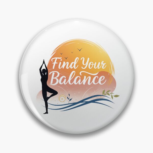 Item preview, Find Your Balance Yoga designed and sold by Erik Visnievskij.