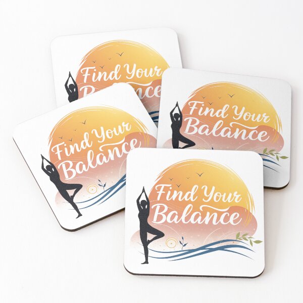 Item preview, Find Your Balance Yoga designed and sold by Erik Visnievskij.