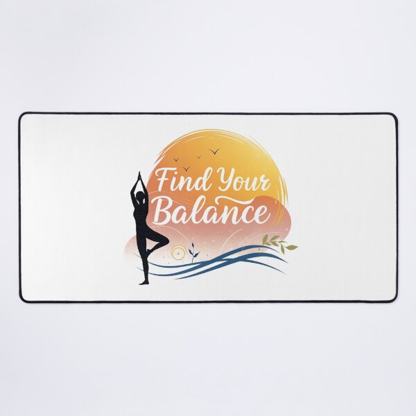 Item preview, Find Your Balance Yoga designed and sold by Erik Visnievskij.