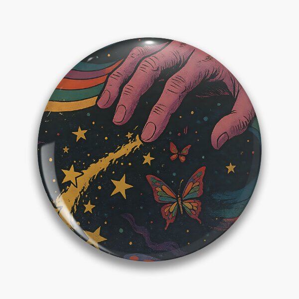 Item preview, Trippy Psychedelic: Cosmic Hand designed and sold by bapupa.