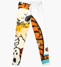 calvin and hobbes Leggings