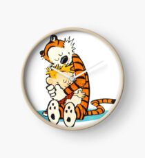 calvin and hobbes Clock