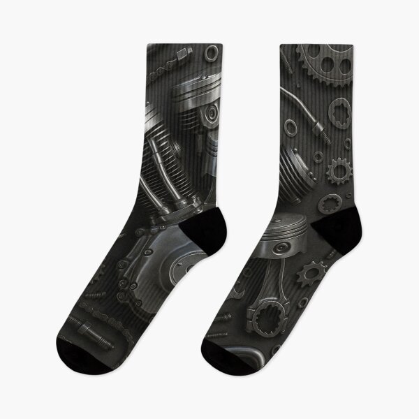 Item preview, Industrial Machine Heart – 3D All-Over Mechanical Print designed and sold by getpressedshirt.