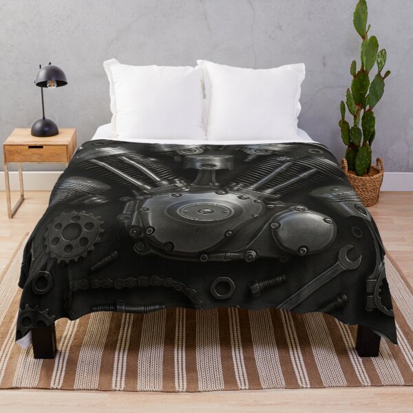 Item preview, Industrial Machine Heart – 3D All-Over Mechanical Print designed and sold by getpressedshirt.