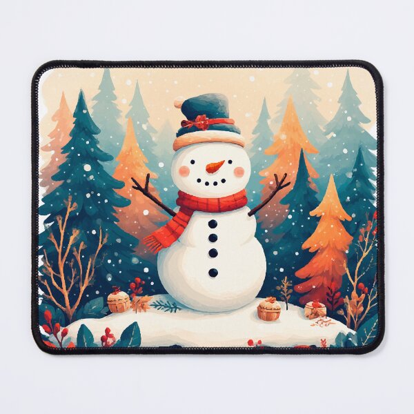 Item preview, Christmas Cute Snowman on the Forest designed and sold by Maioriz.