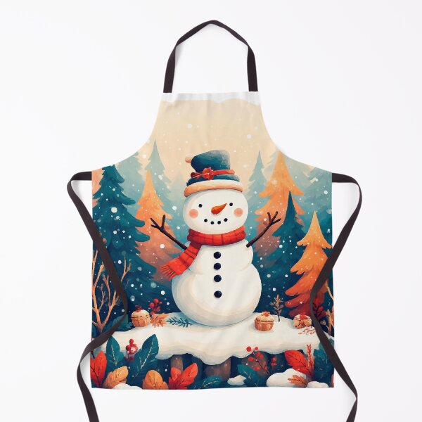 Item preview, Christmas Cute Snowman on the Forest designed and sold by Maioriz.