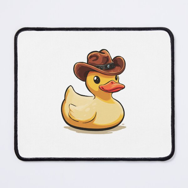 Item preview, Cute Yellow Rubber Duck with Cowboy Hat designed and sold by Kids Art 4U.