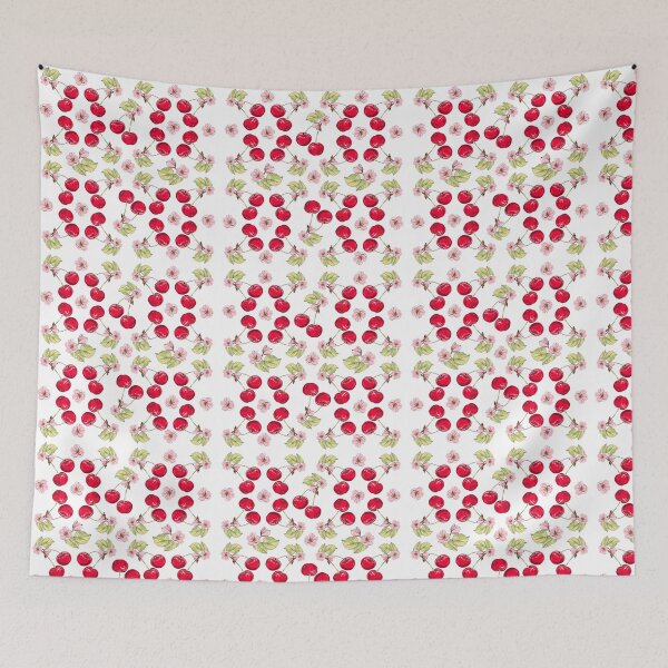 Item preview, Red Cherries Pattern –  Рoliday Gifts designed and sold by Dina Stoianova.
