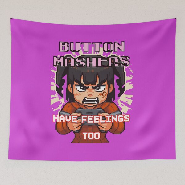 Item preview, Button Mashers Have Feelings Too designed and sold by RonPaulHappyGamer.