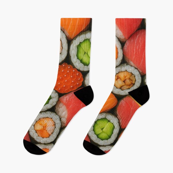Item preview, 3D Colorful Sushi Roll All-Over Print designed and sold by getpressedshirt.