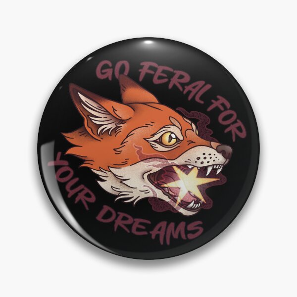 Item preview, Therian Fox Furry Goblincore Feral Forestcore Dark Cottagecore designed and sold by Veymoth.