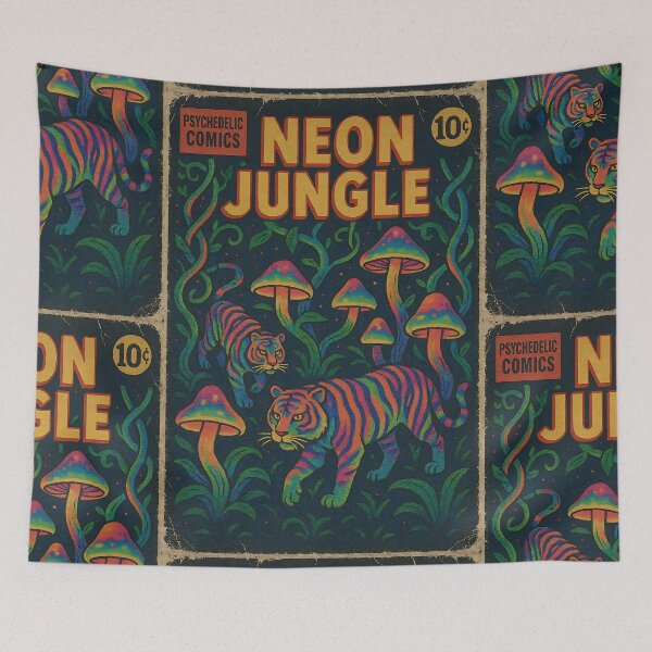 Item preview, Vivid Psychedelic: Neon Jungle designed and sold by bapupa.