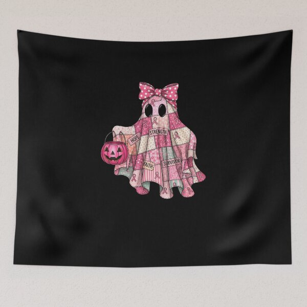 Item preview, Pink Ribbon Ghost Breast Cancer Awareness Costume designed and sold by elderberry.