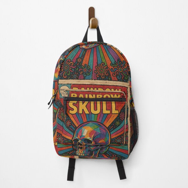 Item preview, Vivid Psychedelic: Rainbow Skull designed and sold by bapupa.