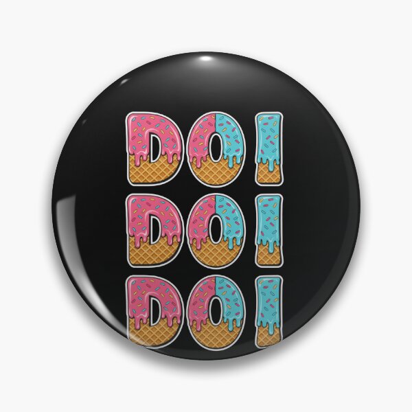 Item preview, Doi Doi Doi Meme With Ice Cream Drip Letters designed and sold by elderberry.