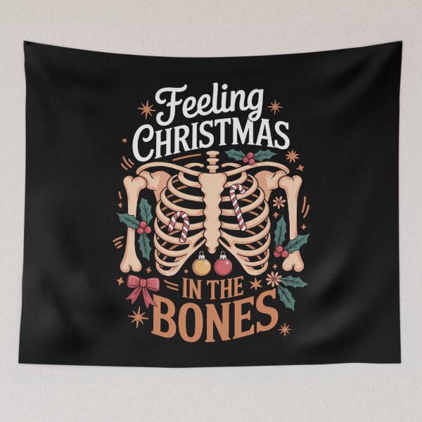 Item preview, Christmas Xmas Lovers Skull designed and sold by Turbotine.
