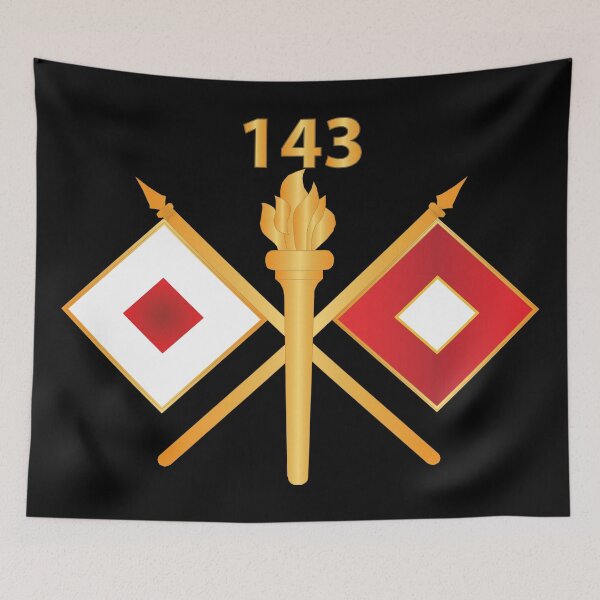 Item preview, Army - 143rd Signal Battalion - Branch wo Txt X 300 designed and sold by Military Insignia Products.