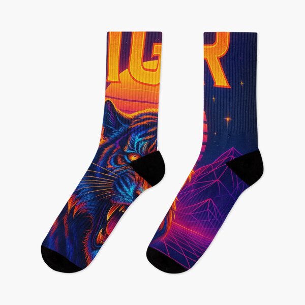 Item preview, Fear the Tiger – Neon Power Unleashed designed and sold by Savannarojas.
