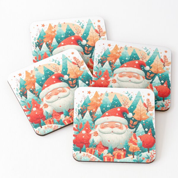 Item preview, Christmas Cute Santa Claus illustration Forest designed and sold by Maioriz.