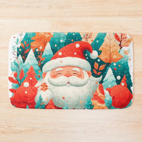 Item preview, Christmas Cute Santa Claus illustration Forest designed and sold by Maioriz.