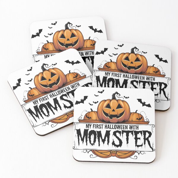 Item preview, My First Halloween with Momster T-Shirt | Cute Baby Monster Design, Funny Mommy and Me Outfit, Infant Fall Gift designed and sold by OhMyCotton.