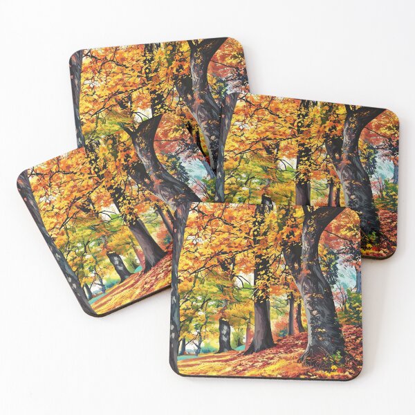 Item preview, Bright Leaves in Fall designed and sold by tomorrowsart.