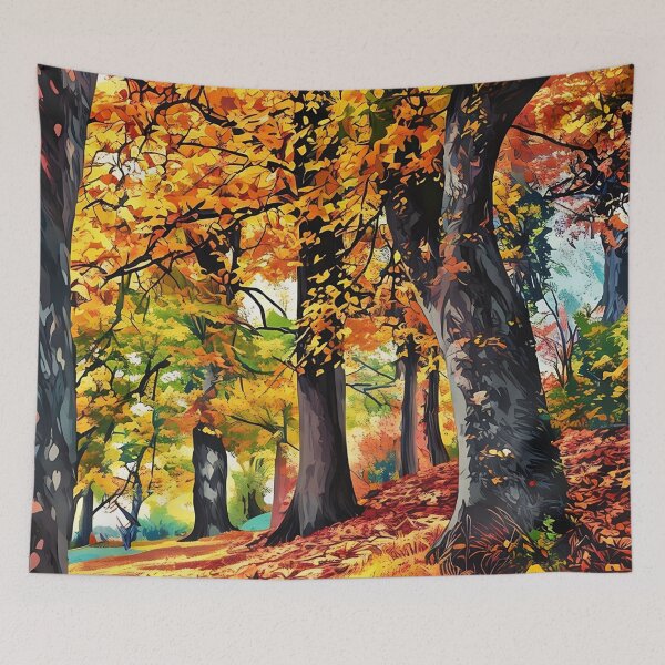 Item preview, Bright Leaves in Fall designed and sold by tomorrowsart.